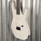 ESP LTD M-HT Arctic Metal Hard Tail Snow White Satin Guitar MHTARMSWS #0608 Used
