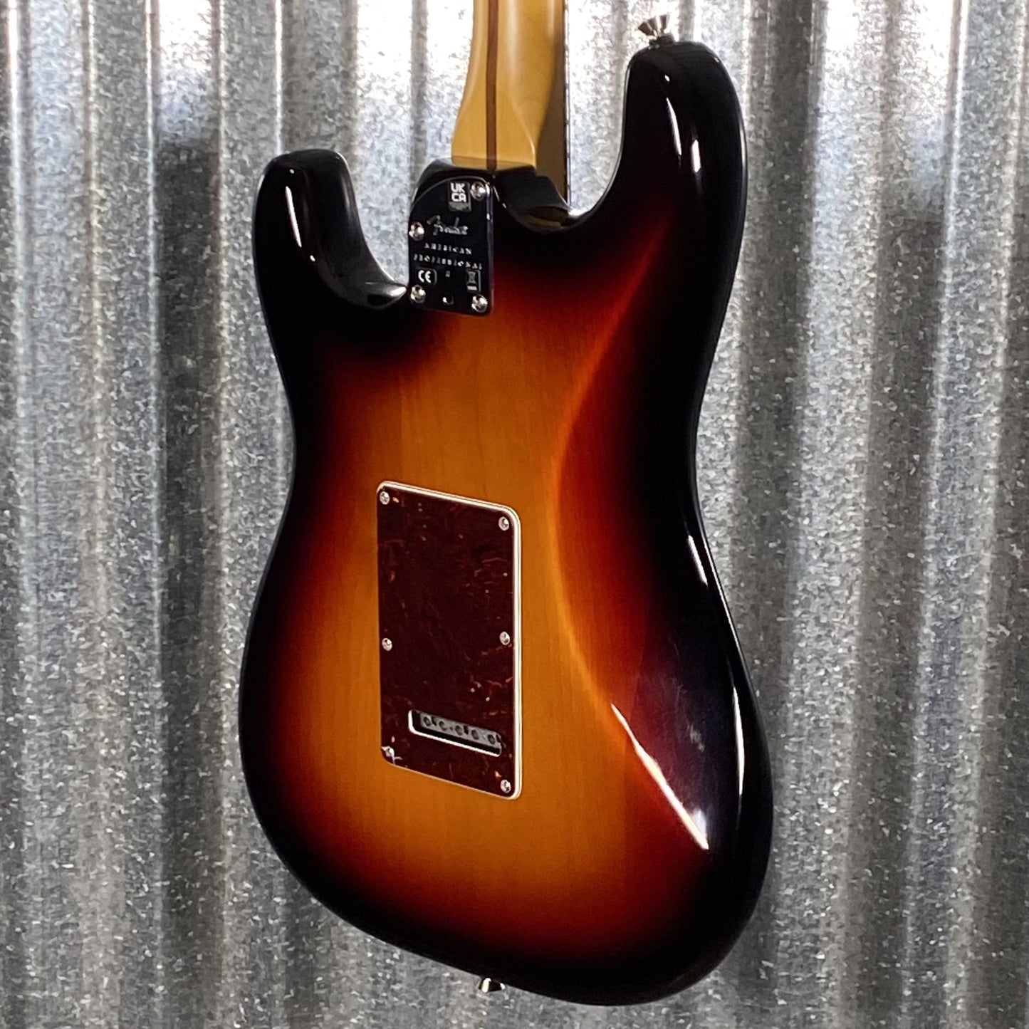 Fender American Professional II Stratocaster 3 Tone Sunburst 2022 Guitar & Case #2224