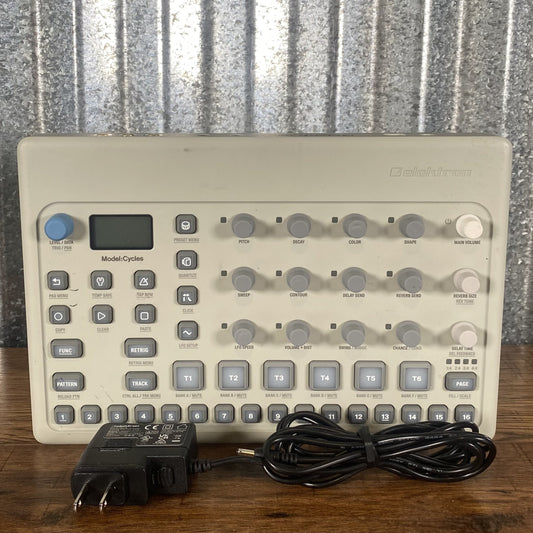 Elektron Model Cycles 6 Track FM Groovebox Synth Drum Machine Used
