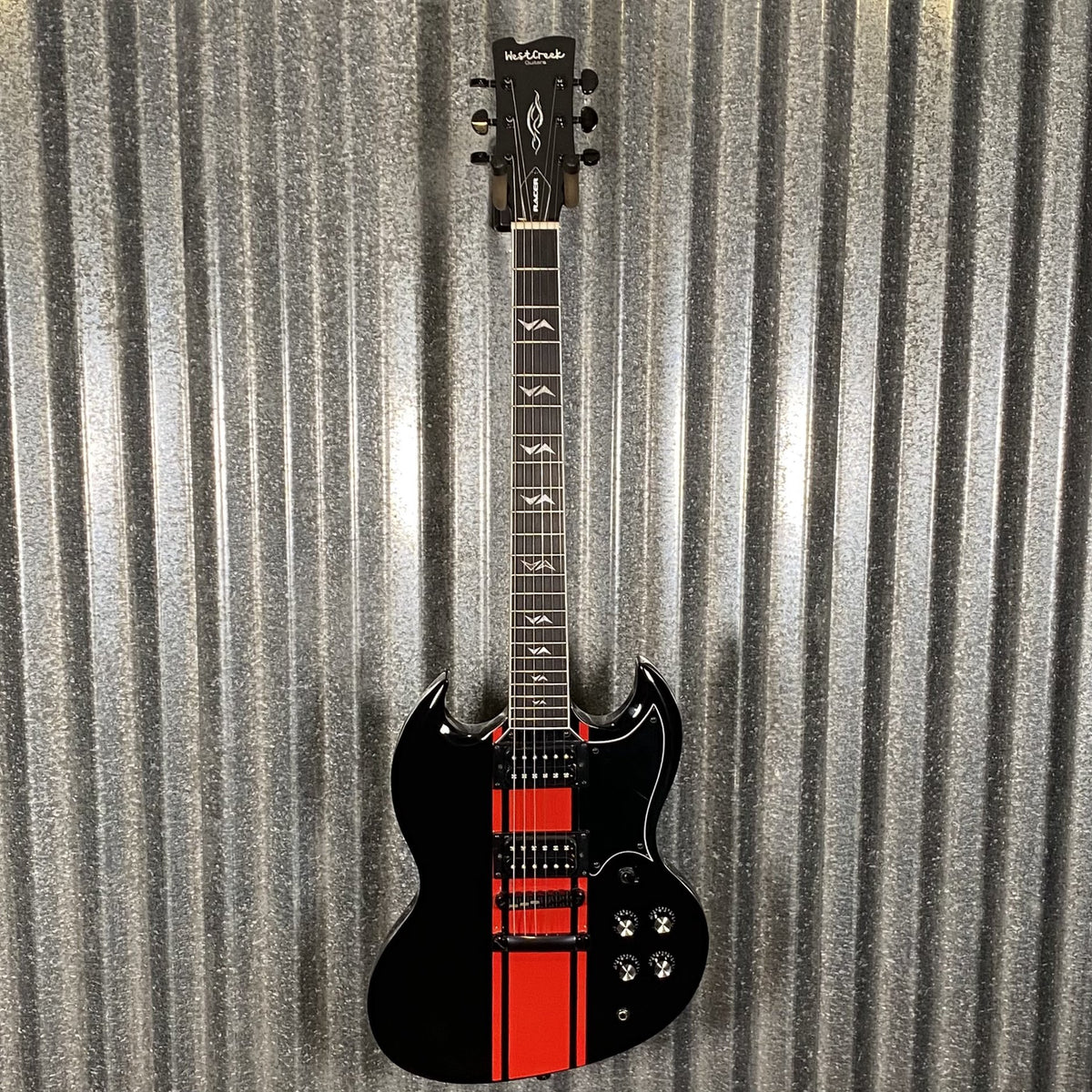 Westcreek Guitars Racer SG Offset Style Black #0035 Used