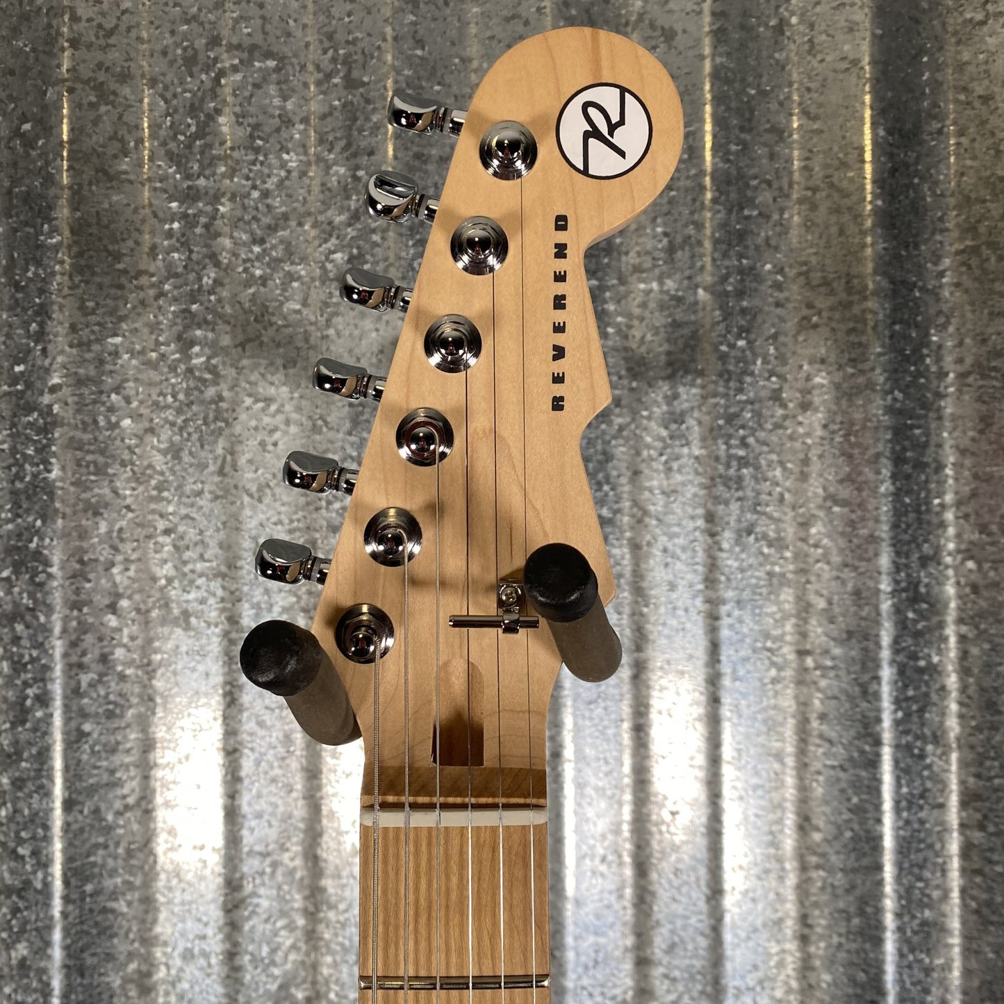 Reverend Six Gun HPP Periwinkle Burst Guitar #61655 Blem