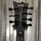 ESP LTD EC-257 7 String Black Satin Guitar EC257BLKS #0525 Used