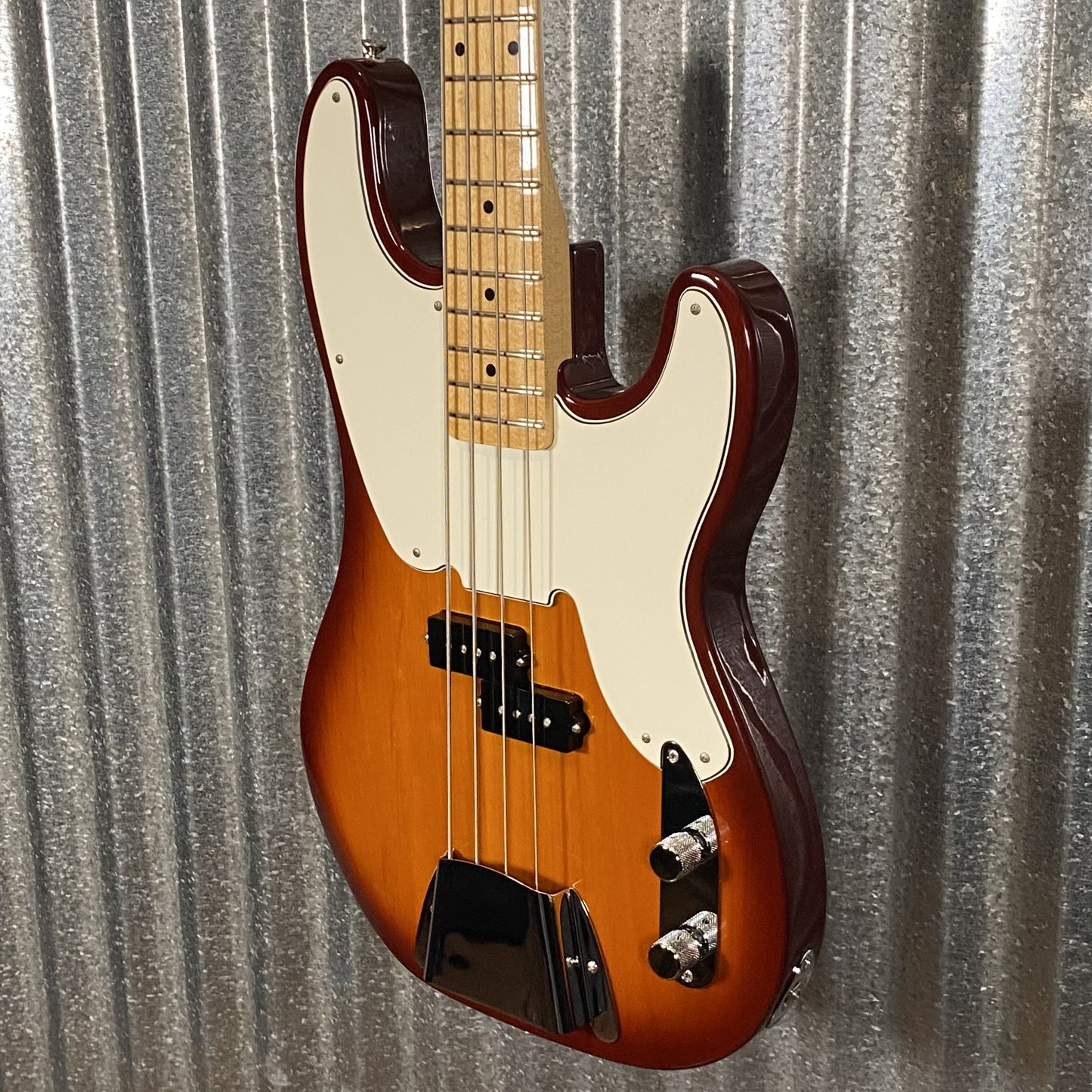 Fender LTD Telecaster Precision Bass 4 String Tobacco Sunburst & Bag #3373 Used