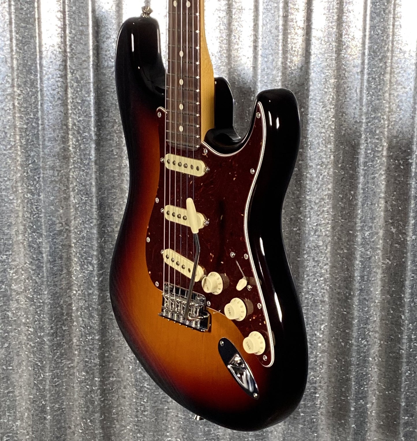 Fender American Professional II Stratocaster 3 Tone Sunburst 2022 Guitar & Case #2224