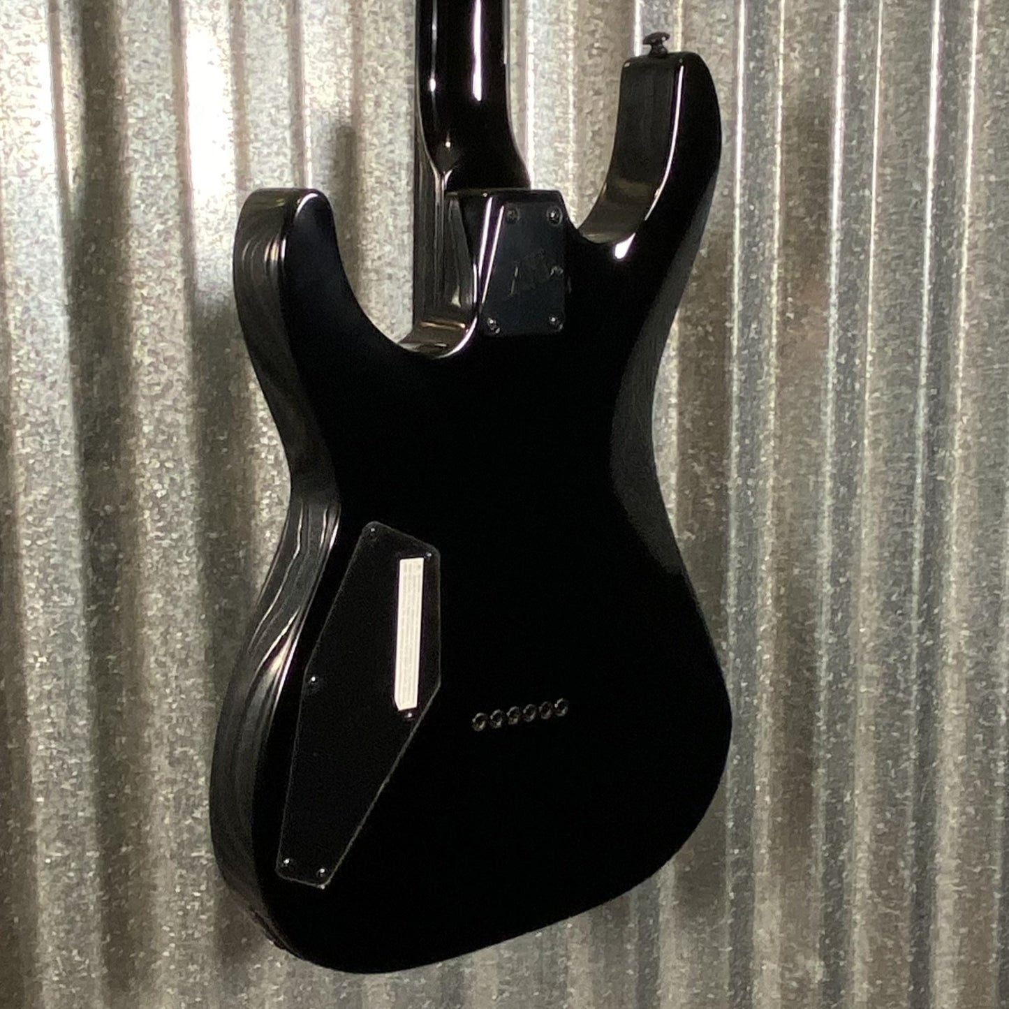 ESP LTD M-201BHT Baritone Hard Tail Black Guitar & Case #1151 Used