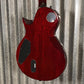 ESP LTD EC-1000 QM Quilt Top See Thru Black Cherry Fluence Guitar & Case #2957 Used