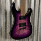 ESP LTD M-200DX Transparent Purple Burst Guitar LM200DXNTPRB #0671 Used