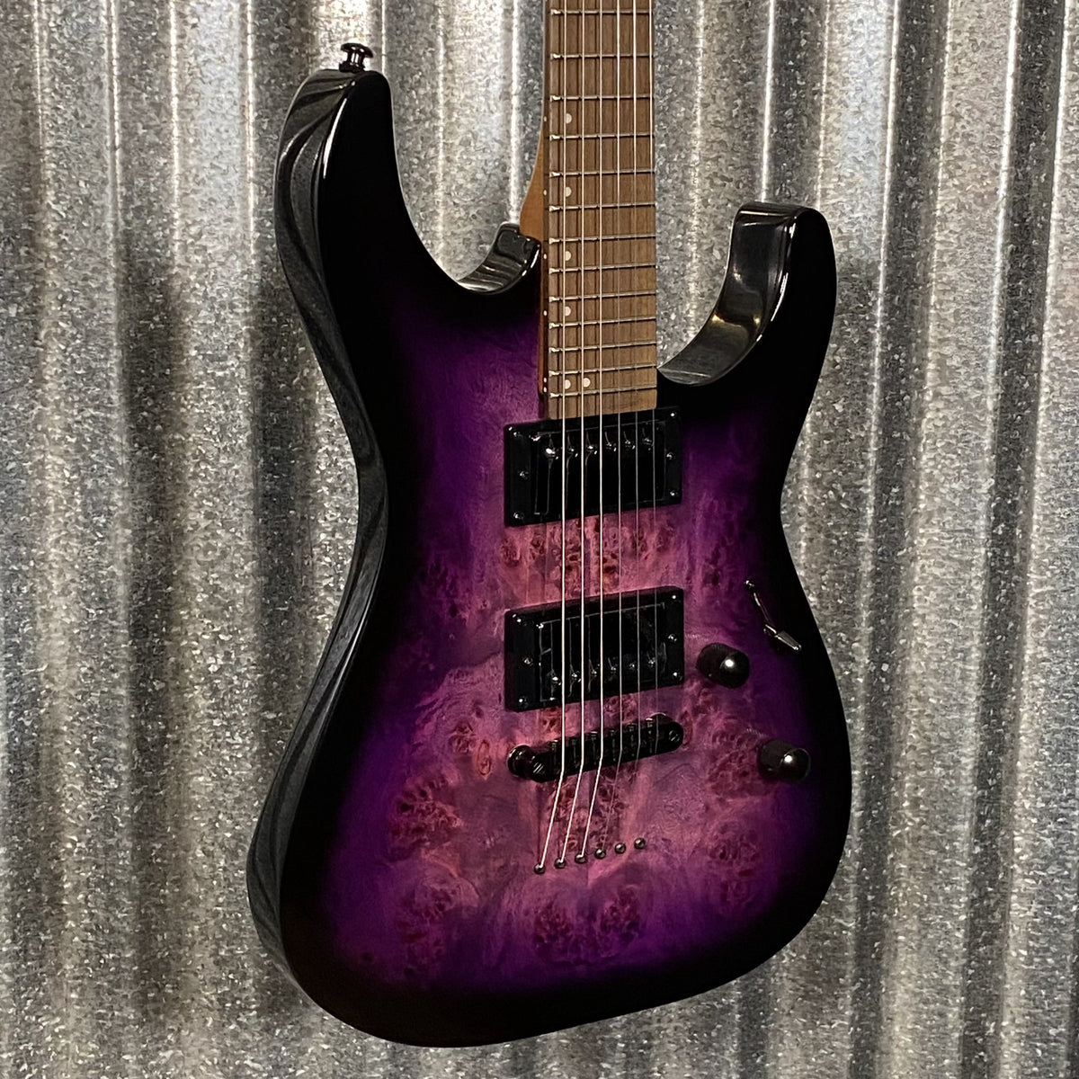 ESP LTD M-200DX Transparent Purple Burst Guitar LM200DXNTPRB #0671 Used