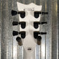 ESP LTD EC Arctic Metal Snow White Satin Guitar ECARMSWS #0778 Used
