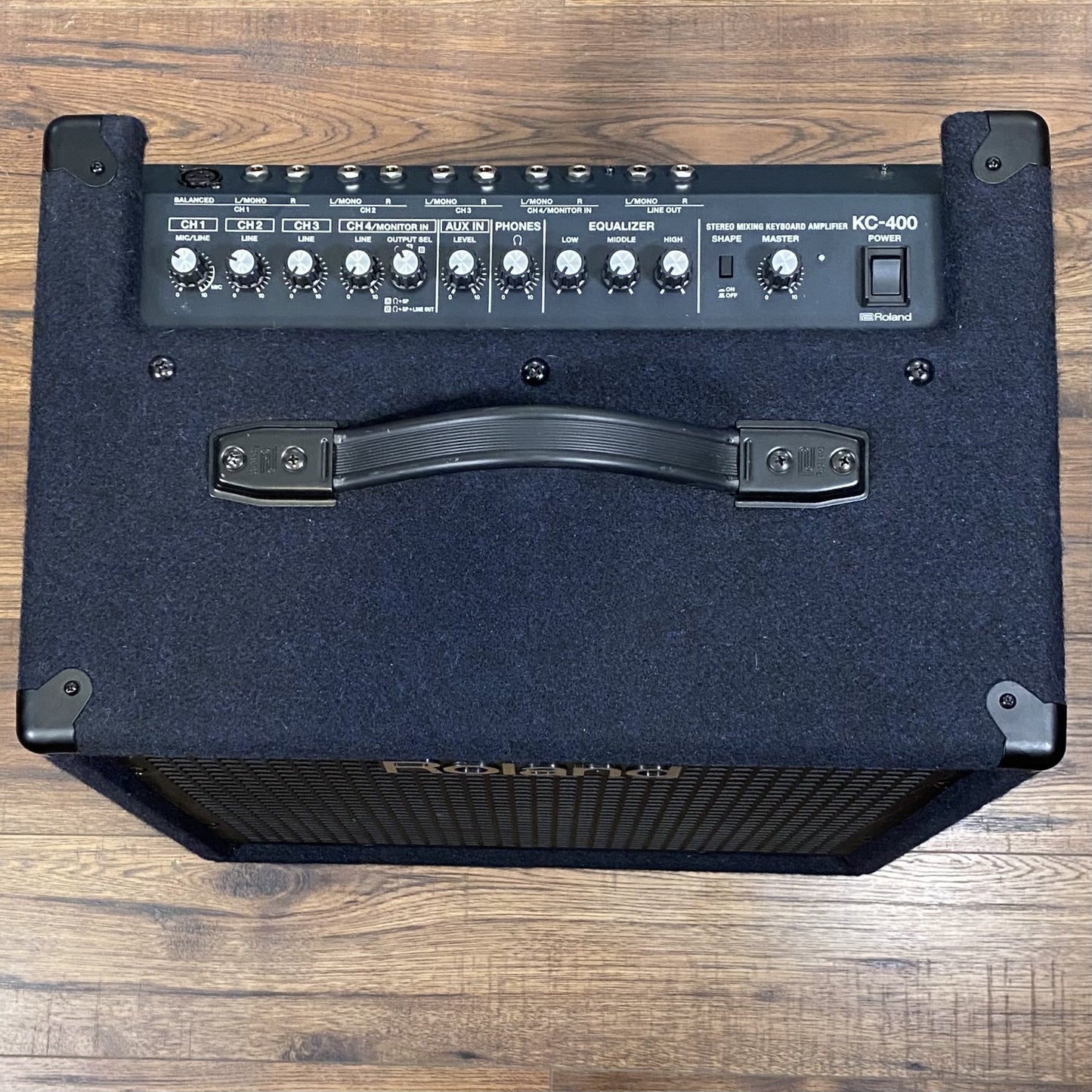 Roland KC-400 150 Watt 4 Channel 12" Keyboard PA Combo Amplifier & Cover Used #2