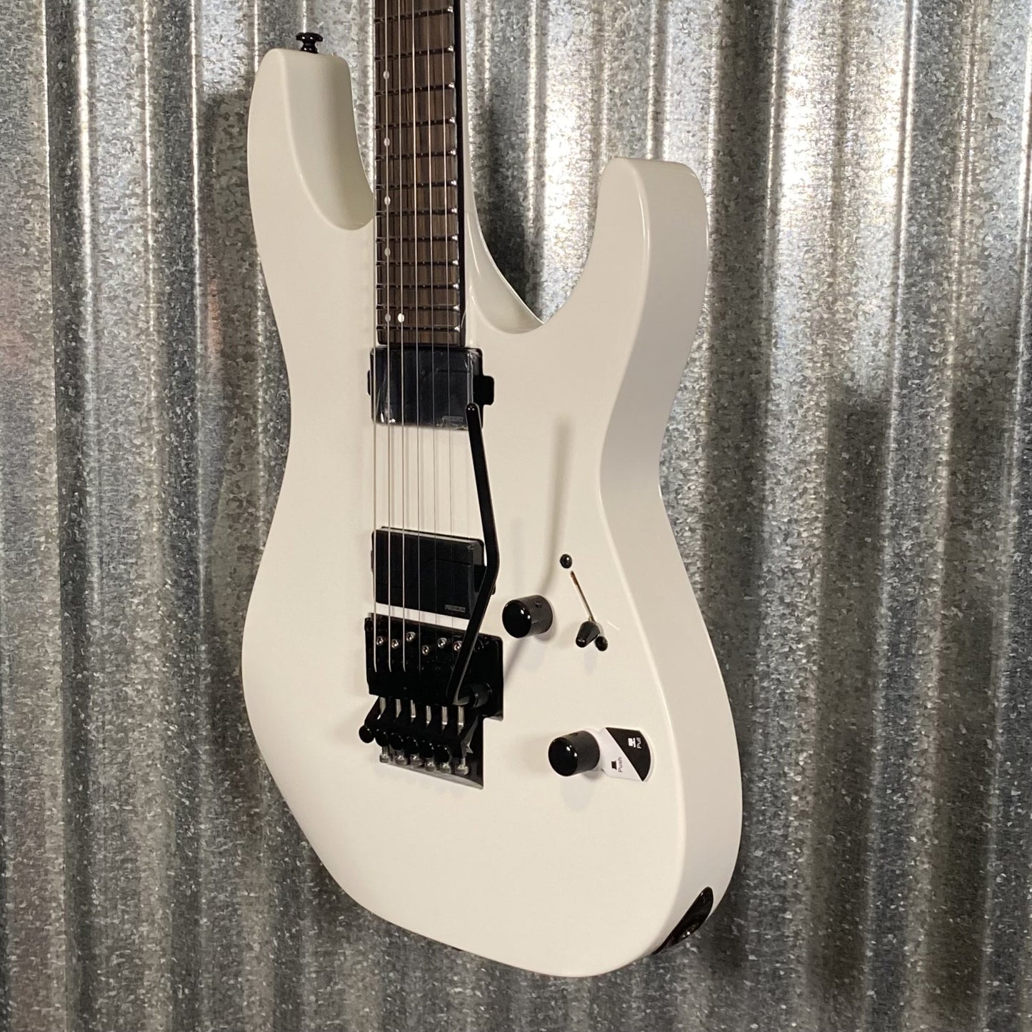 ESP LTD M-1000 Snow White Guitar & Case #0152 Used