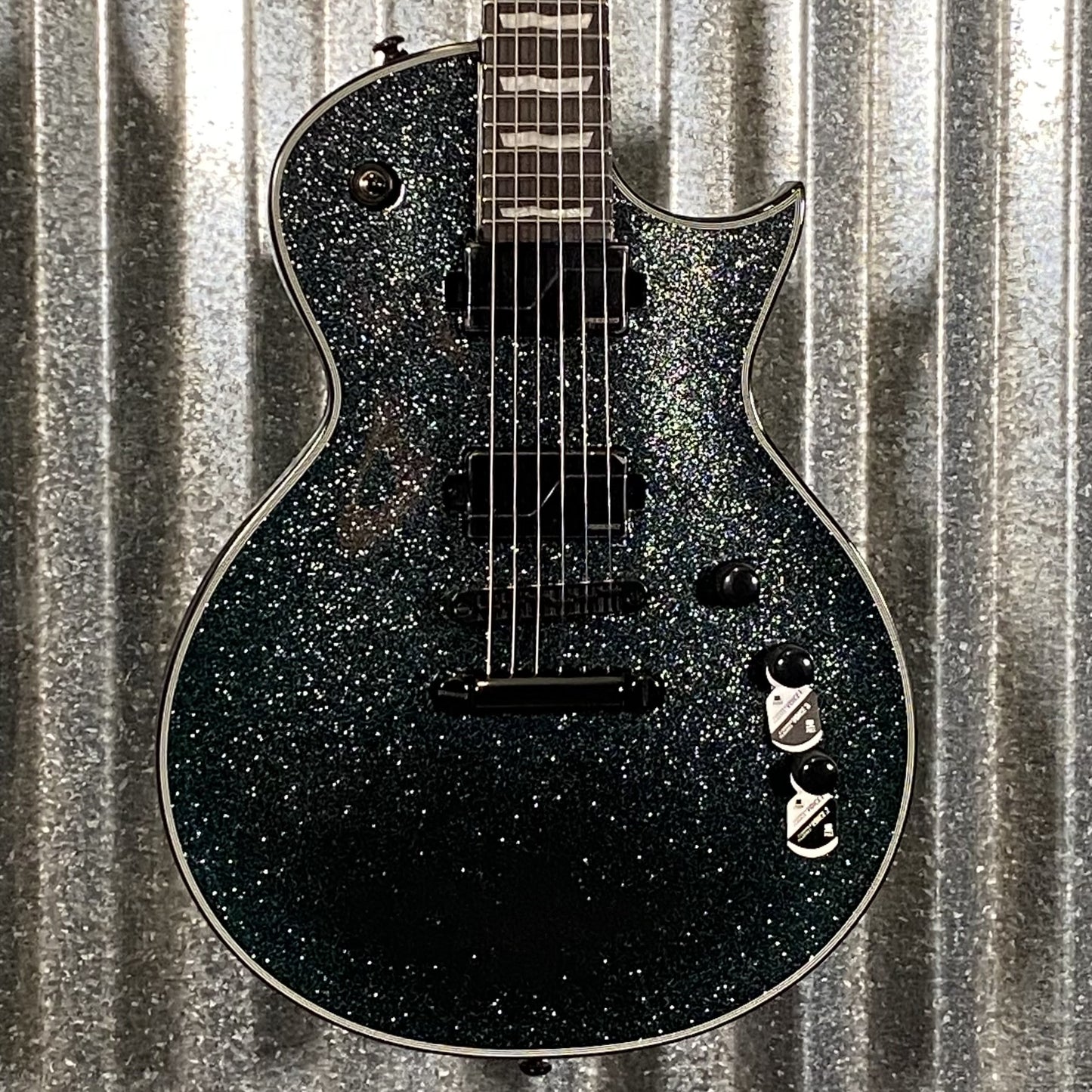 ESP LTD EC-1000 Granite Sparkle Guitar & Case EC1000GNSP #1017 Used