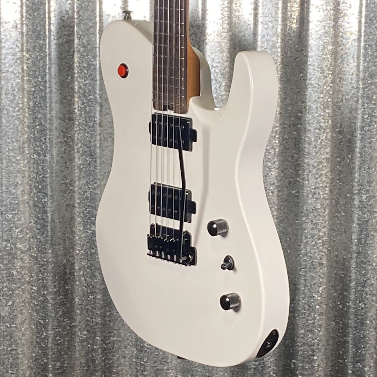 Westcreek Guitars Helyx T Style Dual Humbucker White Guitar #0177 Used