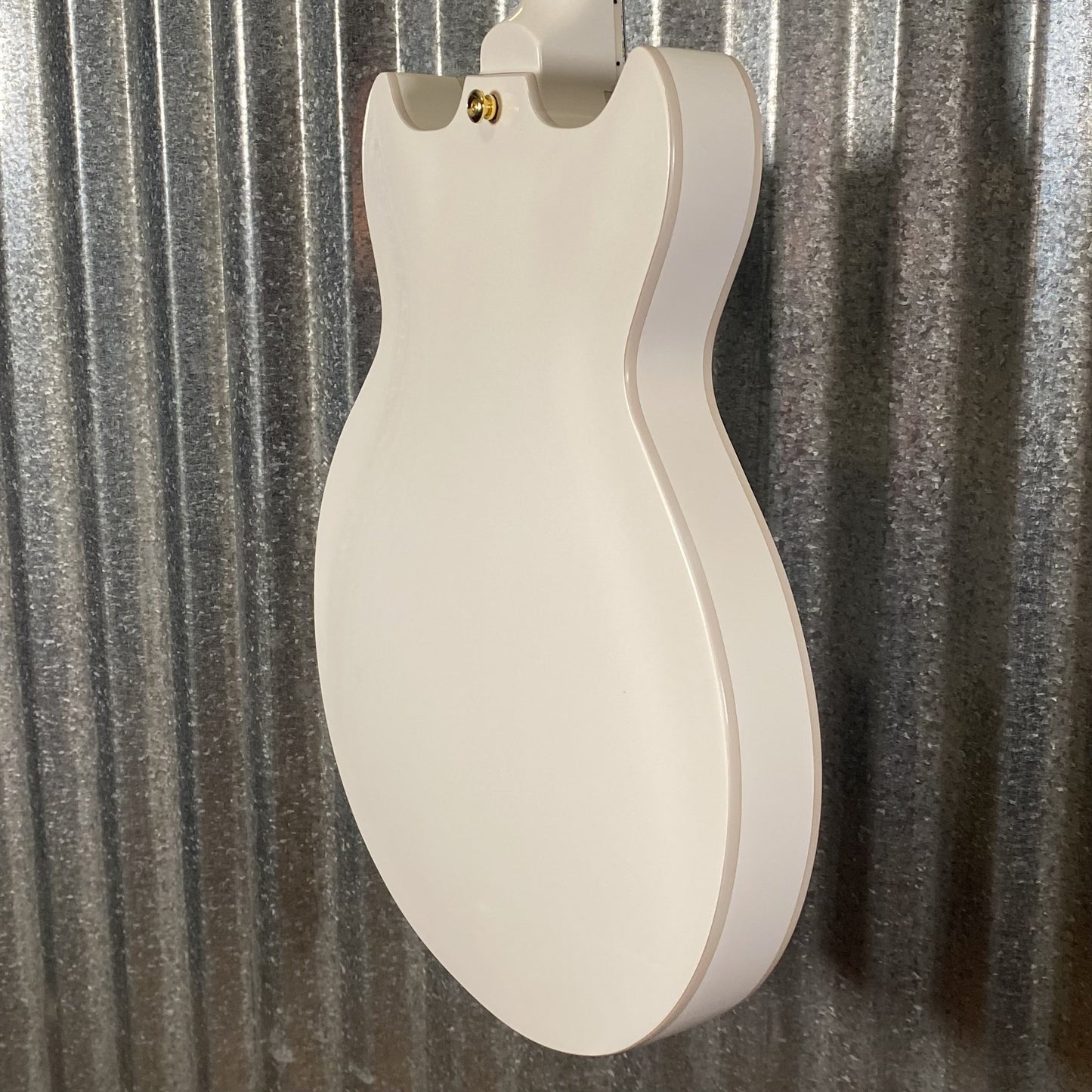 Westcreek Guitars 333 Semi Hollow Body Double Cutaway White #0059 Used