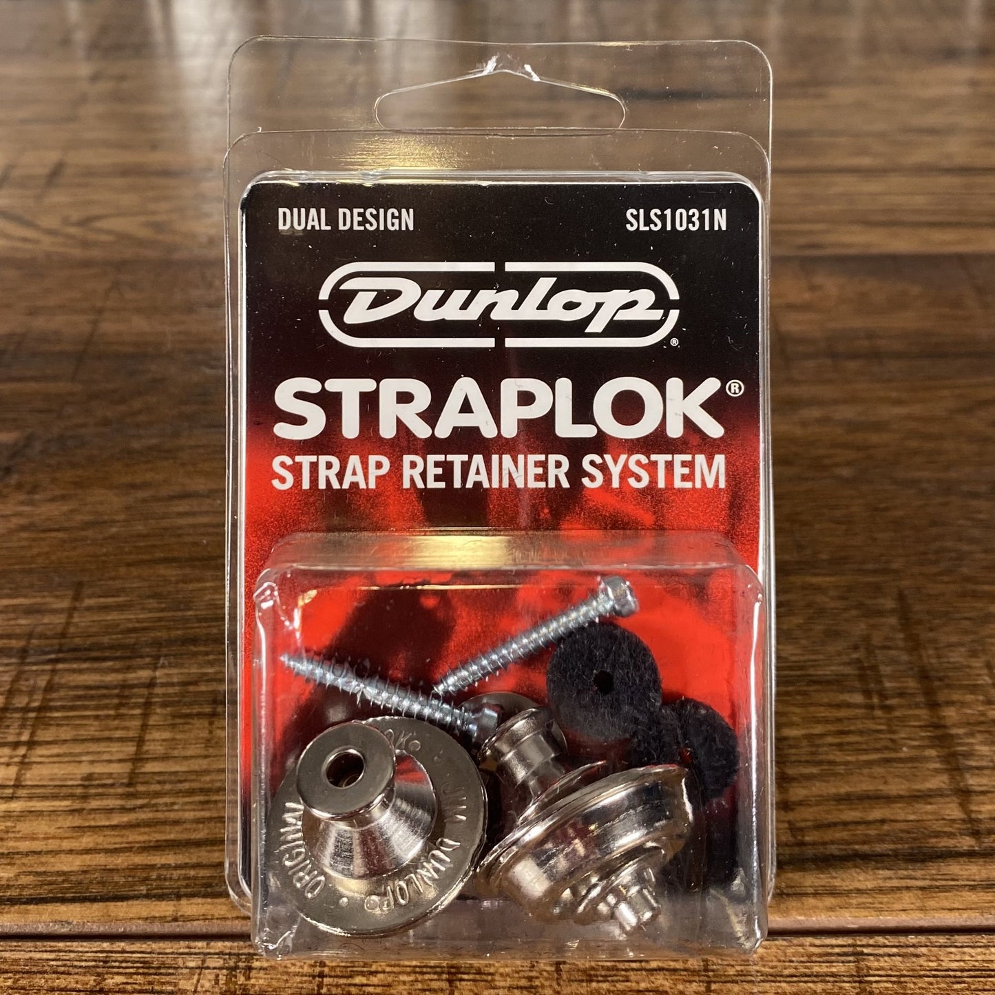 Dunlop Straplok SLS1031N Dual Design Strap Lock Nickel Straplock Retainer