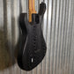 ESP LTD SN-1007B Hard Tail Black Blast Baritone Guitar & Case #0125 Used