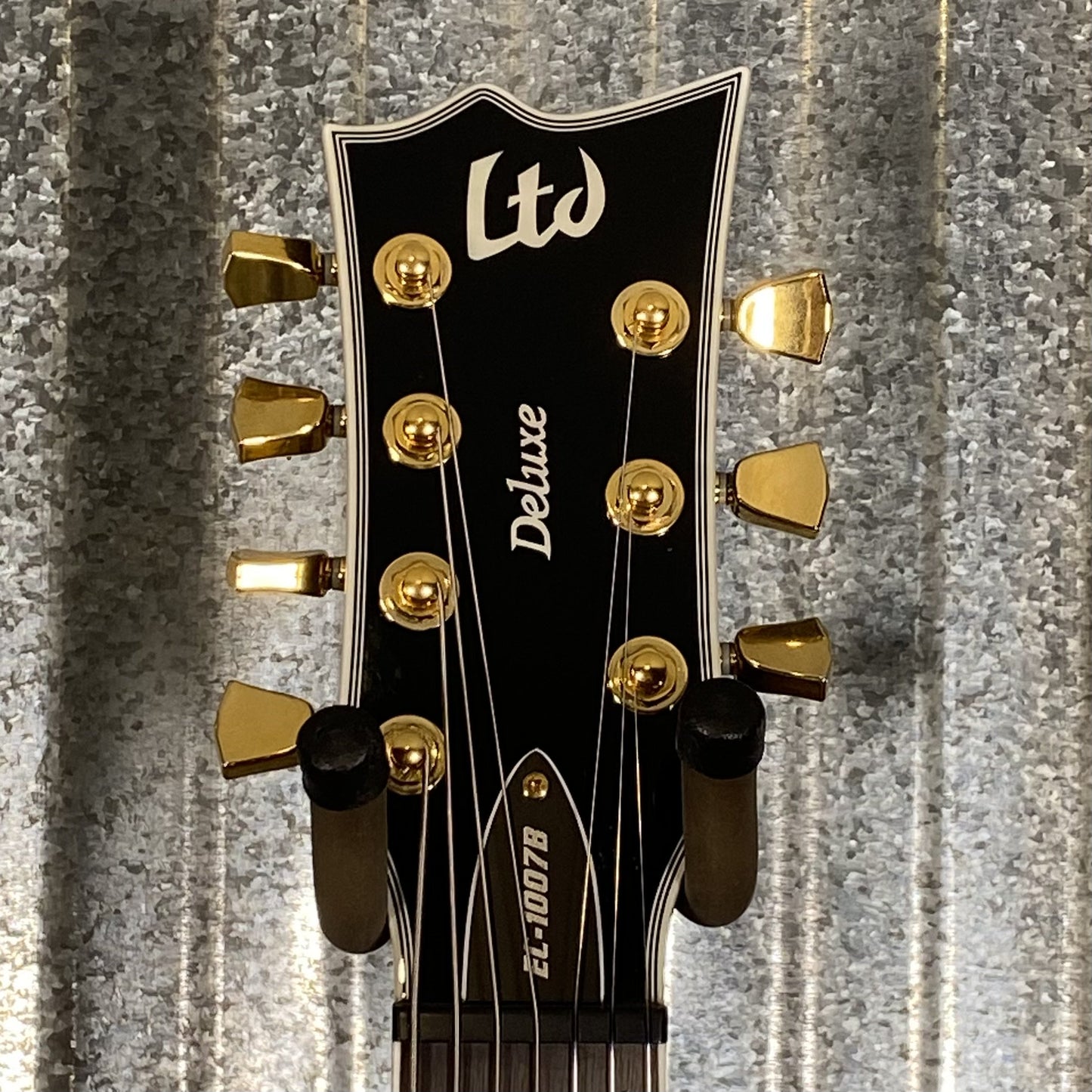 ESP LTD EC-1007B Evertune Baritone 7 String Black Guitar #2422 Used