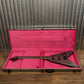 HardLuck Kings Cobra V 4 String Bass Gun Metal & Case #26001 Used