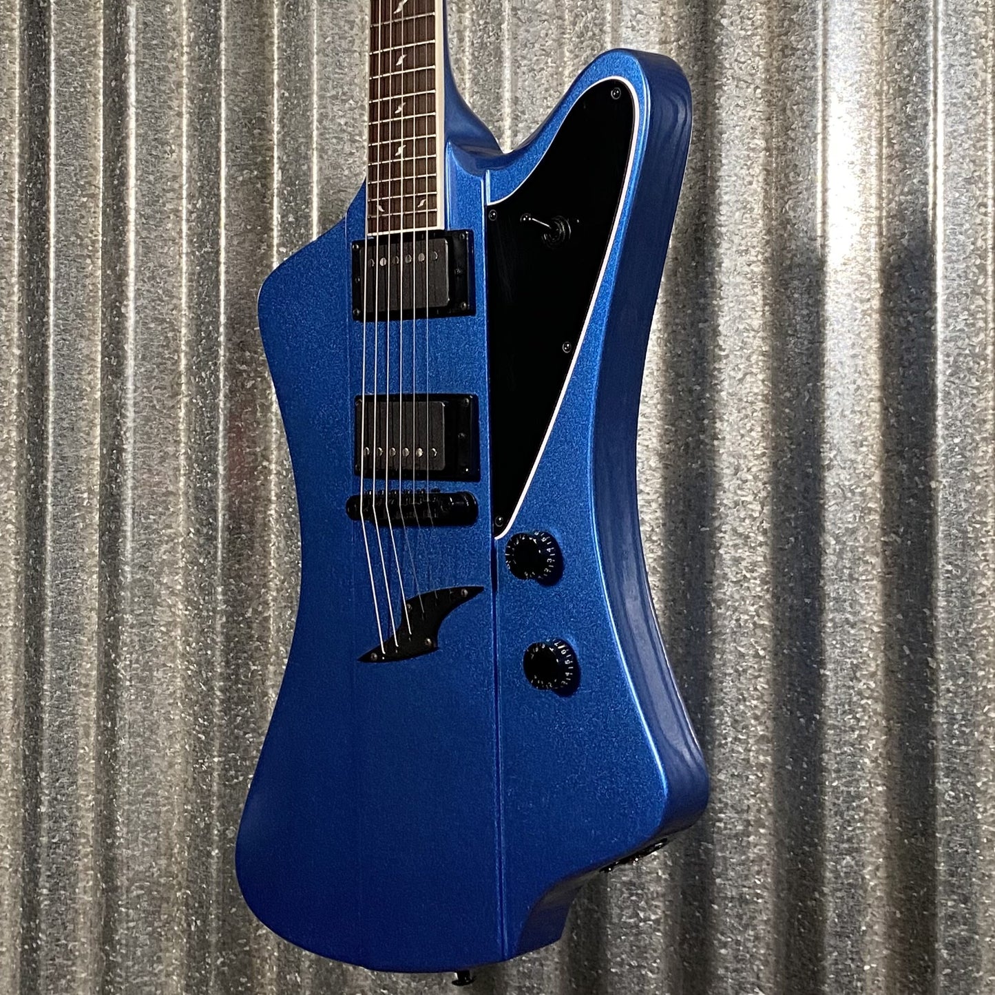 Westcreek Guitars Mirage T Bird Style Dual Humbucker Guitar Blue #0018 Used