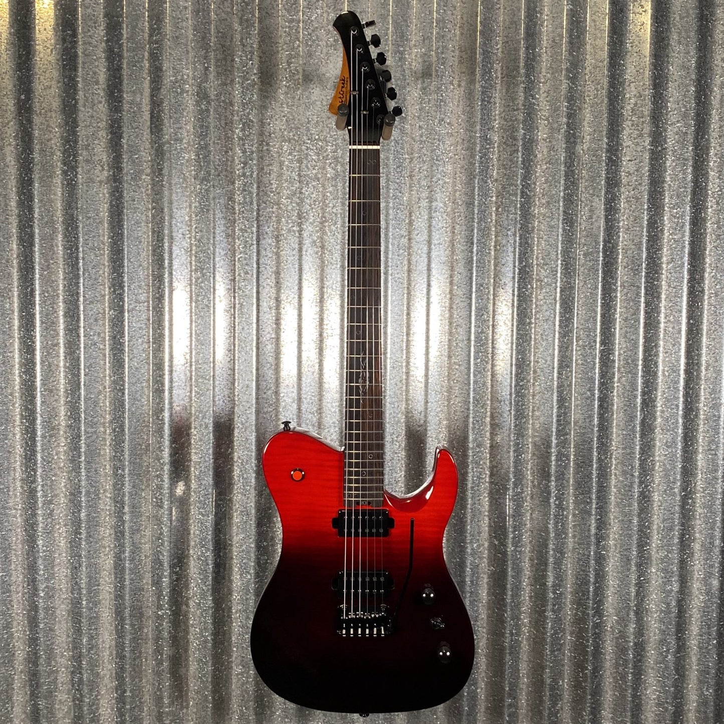 Westcreek Guitars Helyx T Style Dual Humbucker Sunset Ember Guitar #0015 Used