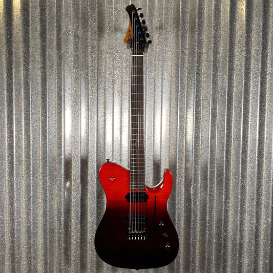 Westcreek Guitars Helyx T Style Dual Humbucker Sunset Ember Guitar #0015 Used