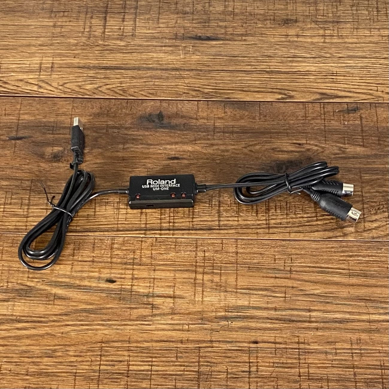 Roland UM-One MK2 USB to MIDI Computer Recording Interface Used