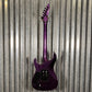 ESP LTD KH-602 Kirk Hammett Purple Sparkle EMG Guitar & Case KH602PSP #1773 Used
