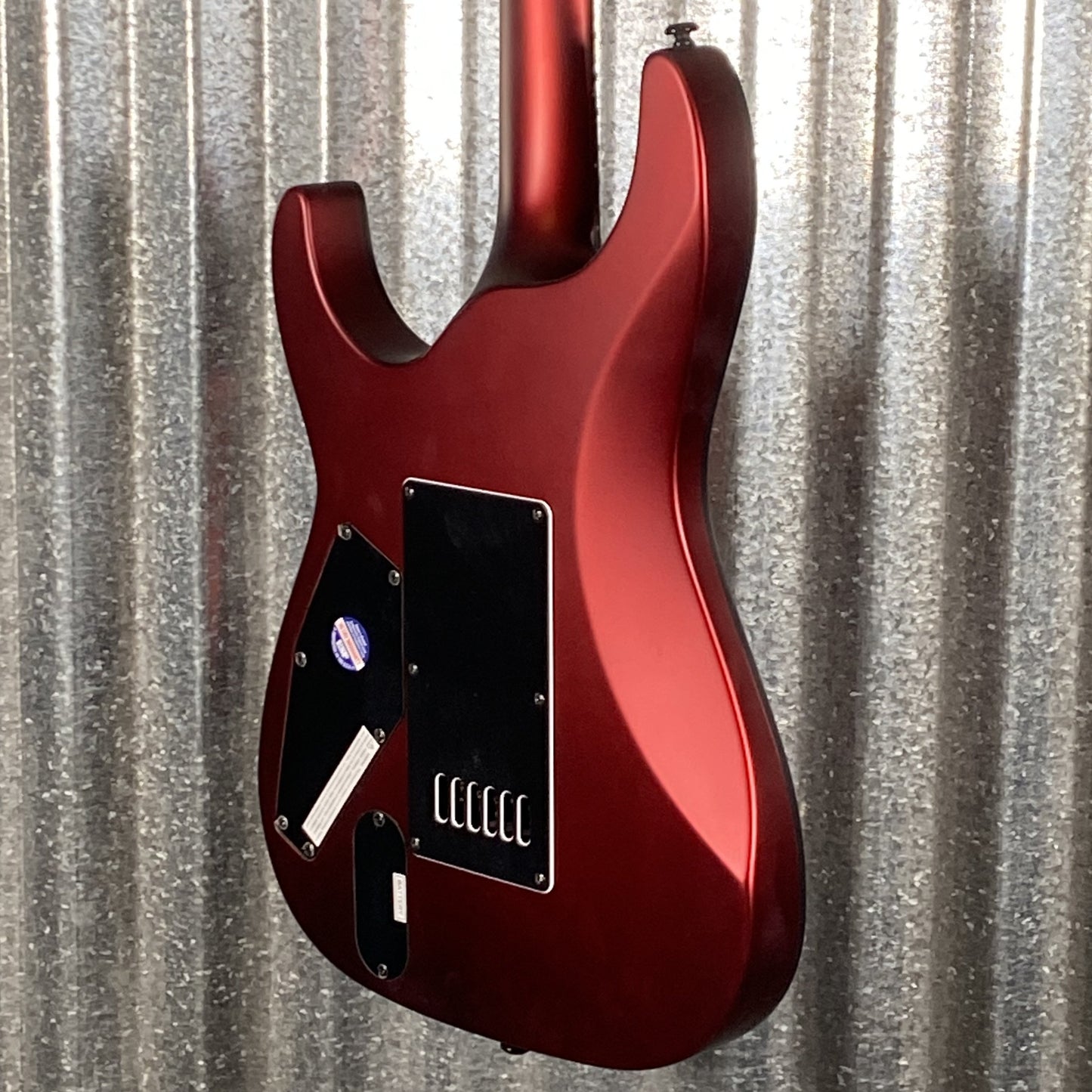 ESP LTD MH-1000 Evertune Candy Apple Red Satin Guitar MH1000ETCARS #0106 Used