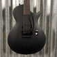 ESP LTD EC FR Black Metal Floyd Rose Black Satin Guitar & Case #1348 Used
