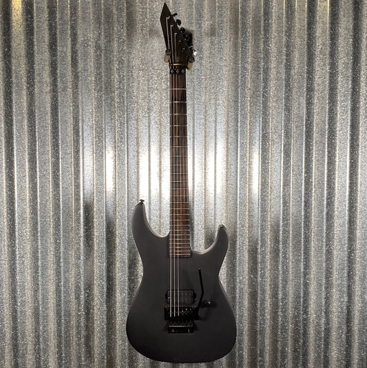 ESP LTD M-BLK Black Metal Black Satin Guitar MBKMBLKS #0865 Used