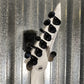ESP LTD M-HT Arctic Metal Hard Tail Snow White Satin Guitar MHTARMSWS #0608 Used