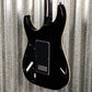 ESP LTD MH-1000 Evertune Flame Charcoal Burst Guitar MH1000ETFMCHB #2758 Used