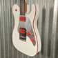 Westcreek Guitars TT-50KS T Style Dual Humbucker Guitar White #0079 Used