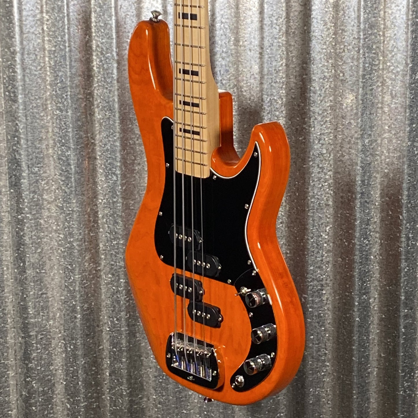 G&L USA Custom Shop Matador Clear Orange 4 String Bass & Case #0001 Used