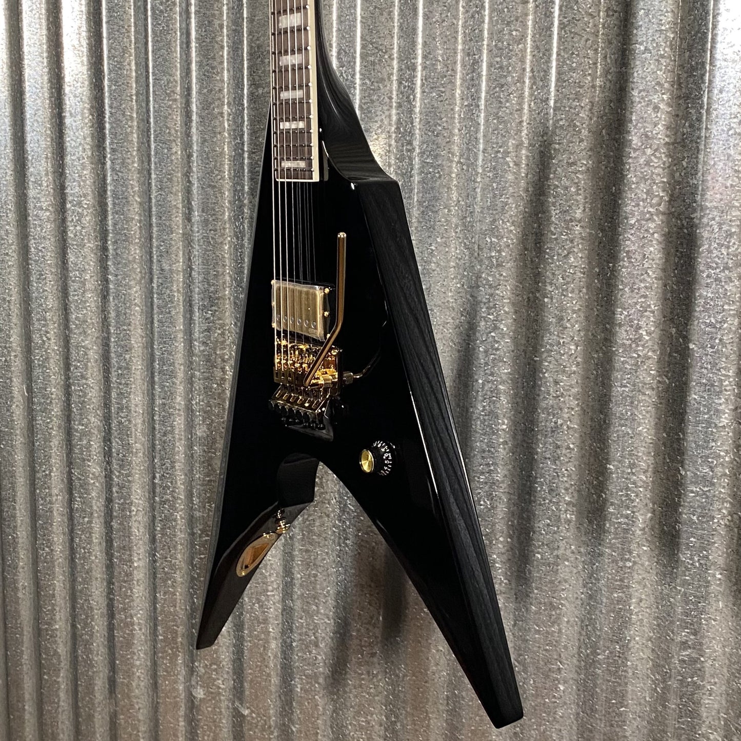 ESP LTD MSV-1 Mike Schleibaum Black Guitar & Case MSV1BLK #0603 Used