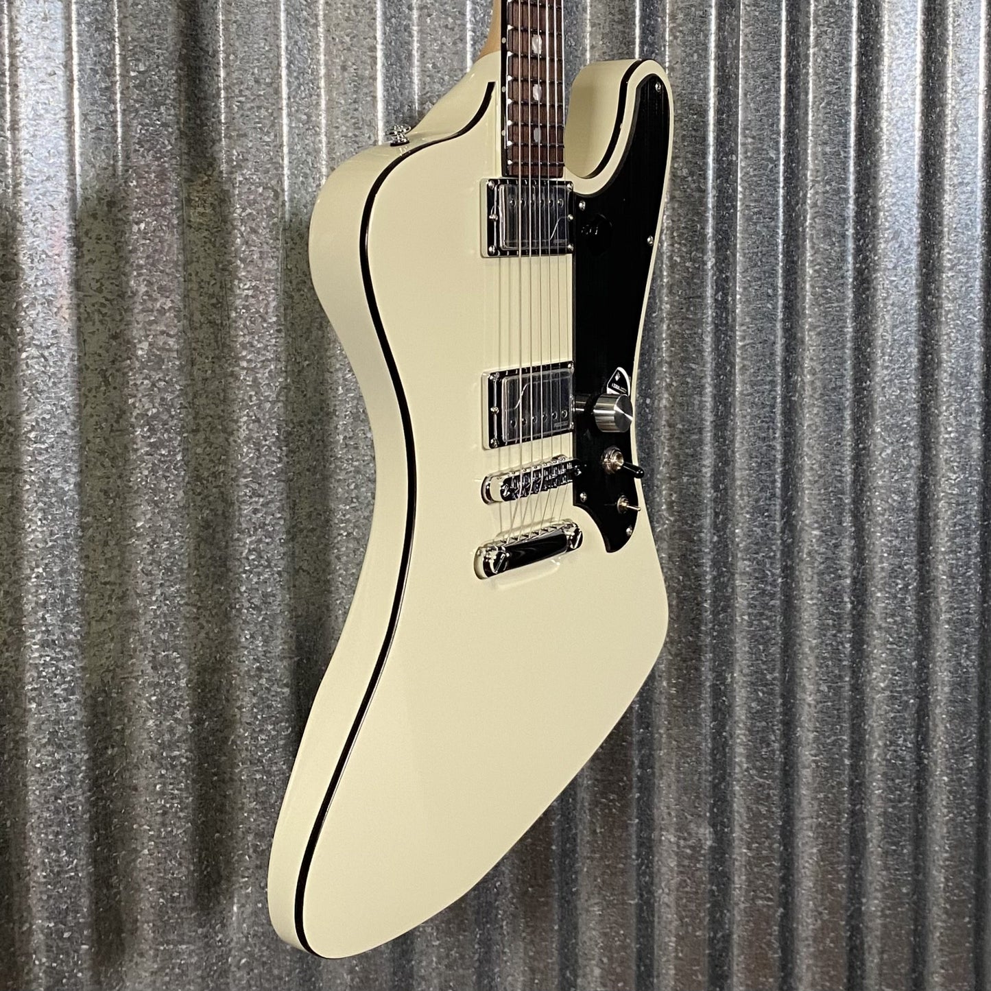 ESP LTD RZK-III Richard Z Kruspe Olympic White Guitar & Case RZKIIOW #1463 Used