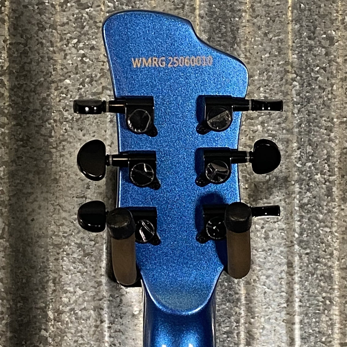 Westcreek Guitars Mirage T Bird Style Dual Humbucker Guitar Blue #0010 Used