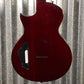 ESP LTD EC-201 Flat Top  See Thru Black Cherry Gutar EC201FTSTBC #0750 Used