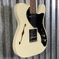 Fender Squier Telecaster Thinline Semi Hollow Olympic White Guitar #7392 Used