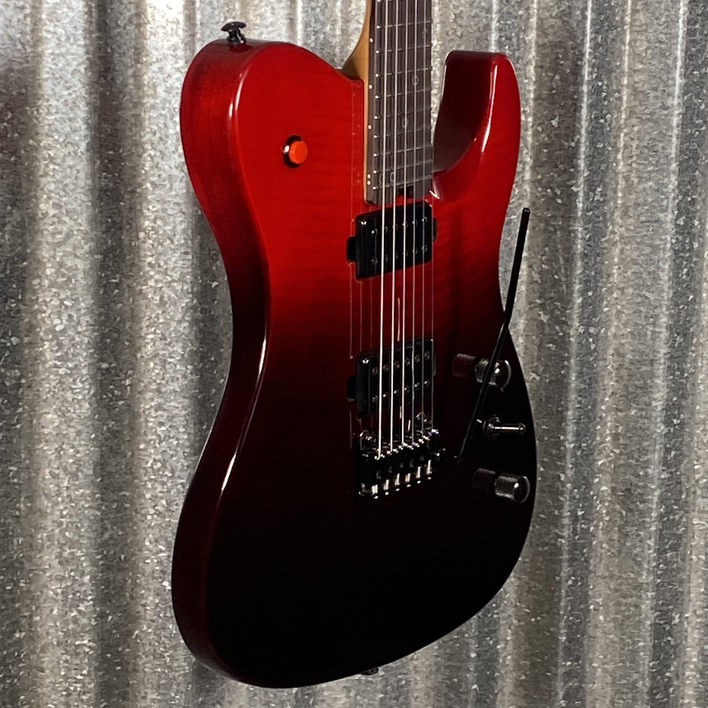 Westcreek Guitars Helyx T Style Dual Humbucker Sunset Ember Guitar #0191 Used