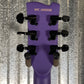 Westcreek Guitars Racer SG Offset Style Purple Matte Guitar #0068 Used