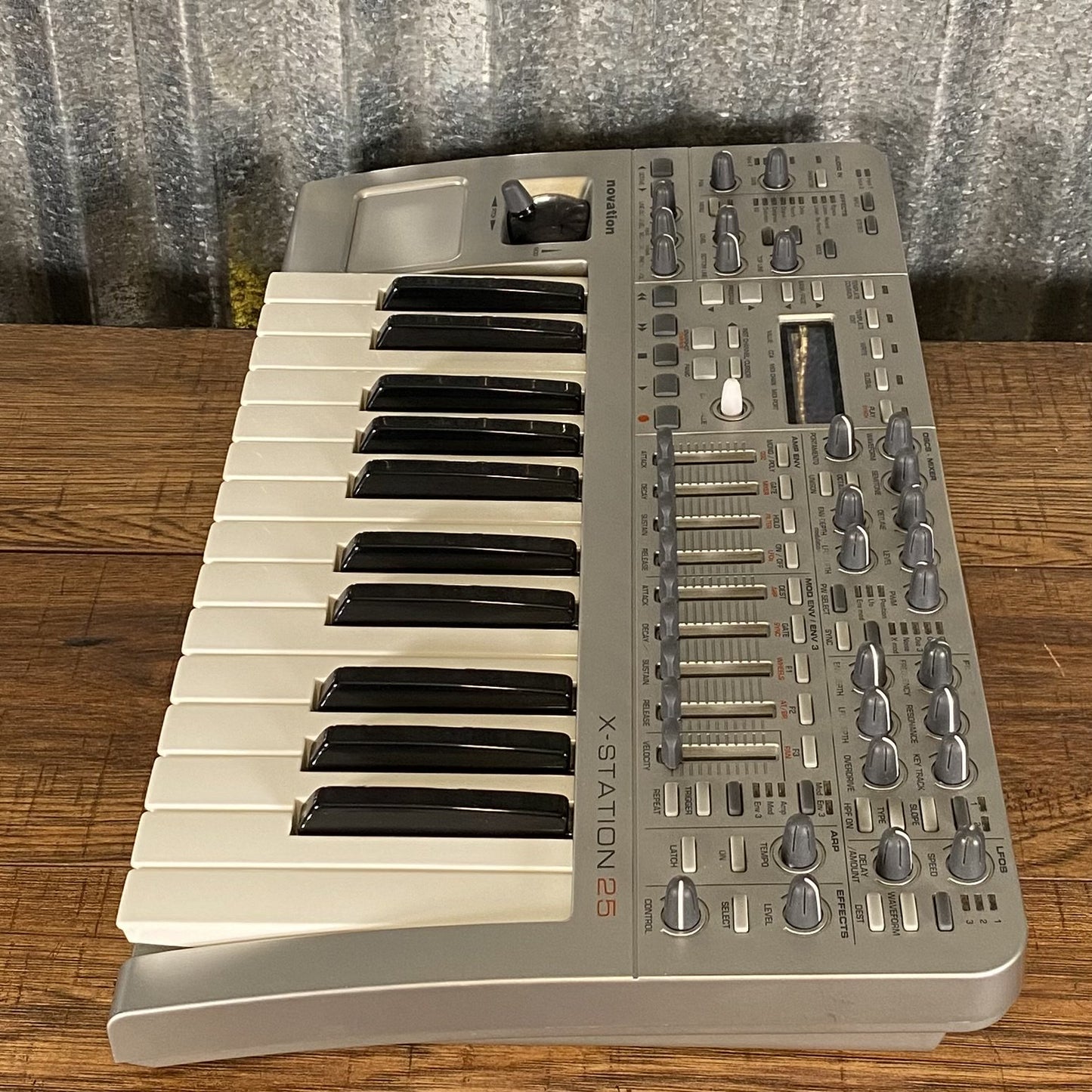 Novation X Station 25 Key 8 Voice Synthesizer and USB Interface