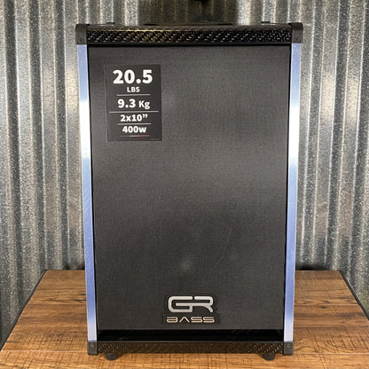 GR Bass AT 210V Carbon Fiber 400 Watt Vertical 2x10 8 Ohm Bass Speaker Cabinet