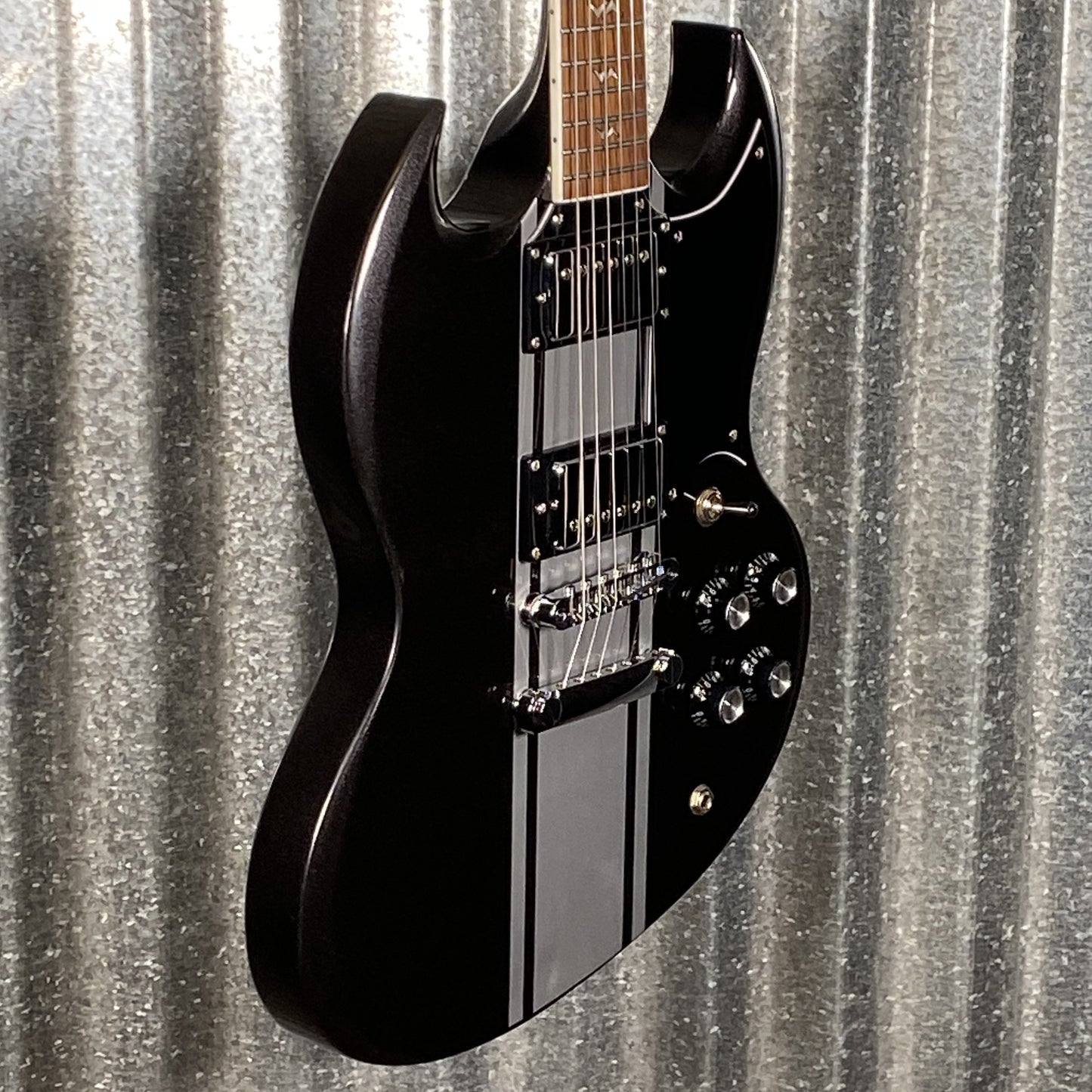 Westcreek Guitars Racer SG Offset Style Black #0094 Used