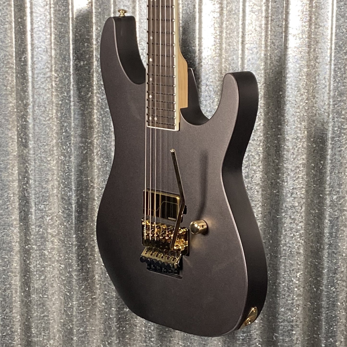 ESP LTD M-1001 Charcoal Metallic Satin Guitar M1001CHMS #0227 Used