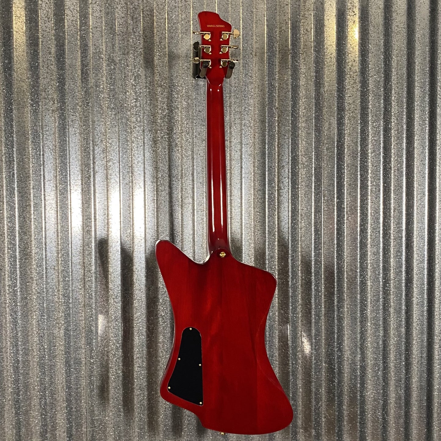 Westcreek Guitars Mirage T Bird Style Dual Humbucker Guitar Red #0065 Used