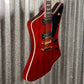 Westcreek Guitars Mirage T Bird Style Dual Humbucker Guitar Red #0046 Used