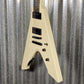 ESP LTD Vulture Jame Hetfield Olympic White Guitar & Case VULTUREOW #4698 Used