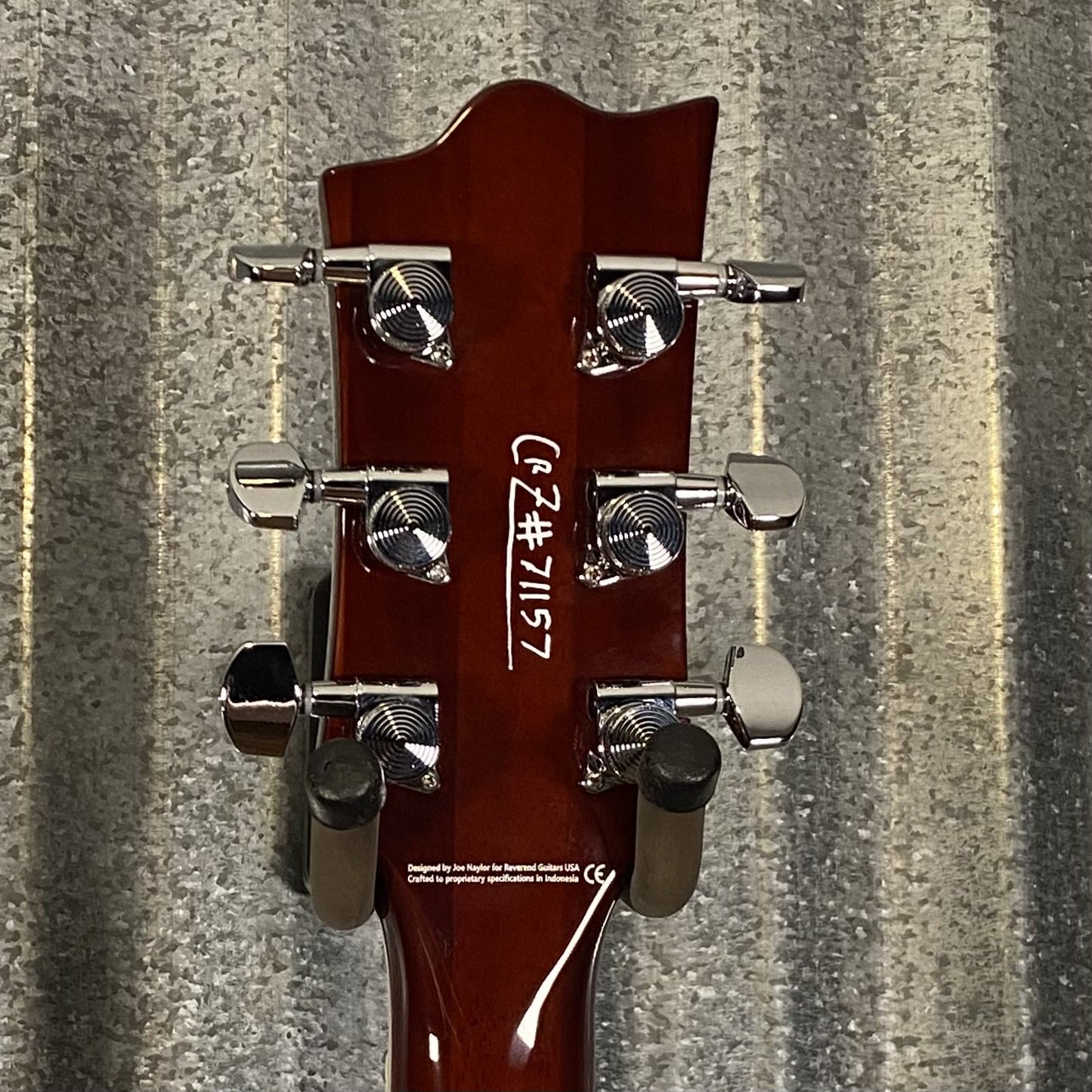 Reverend Sensei HH Baked Orange Guitar #71157