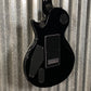 ESP LTD EC-1007B Evertune Baritone 7 String Black Guitar #2422 Used